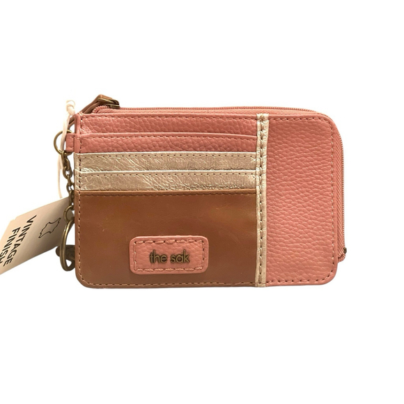 The Sak Womens Iris Leather Card Wallet Zip Around - Picture 5 of 10